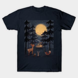 Forest night T-Shirt